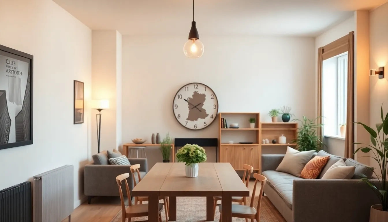 Lysskilt til væg: elegant belysning til dit hjem eller kontor - Illustration