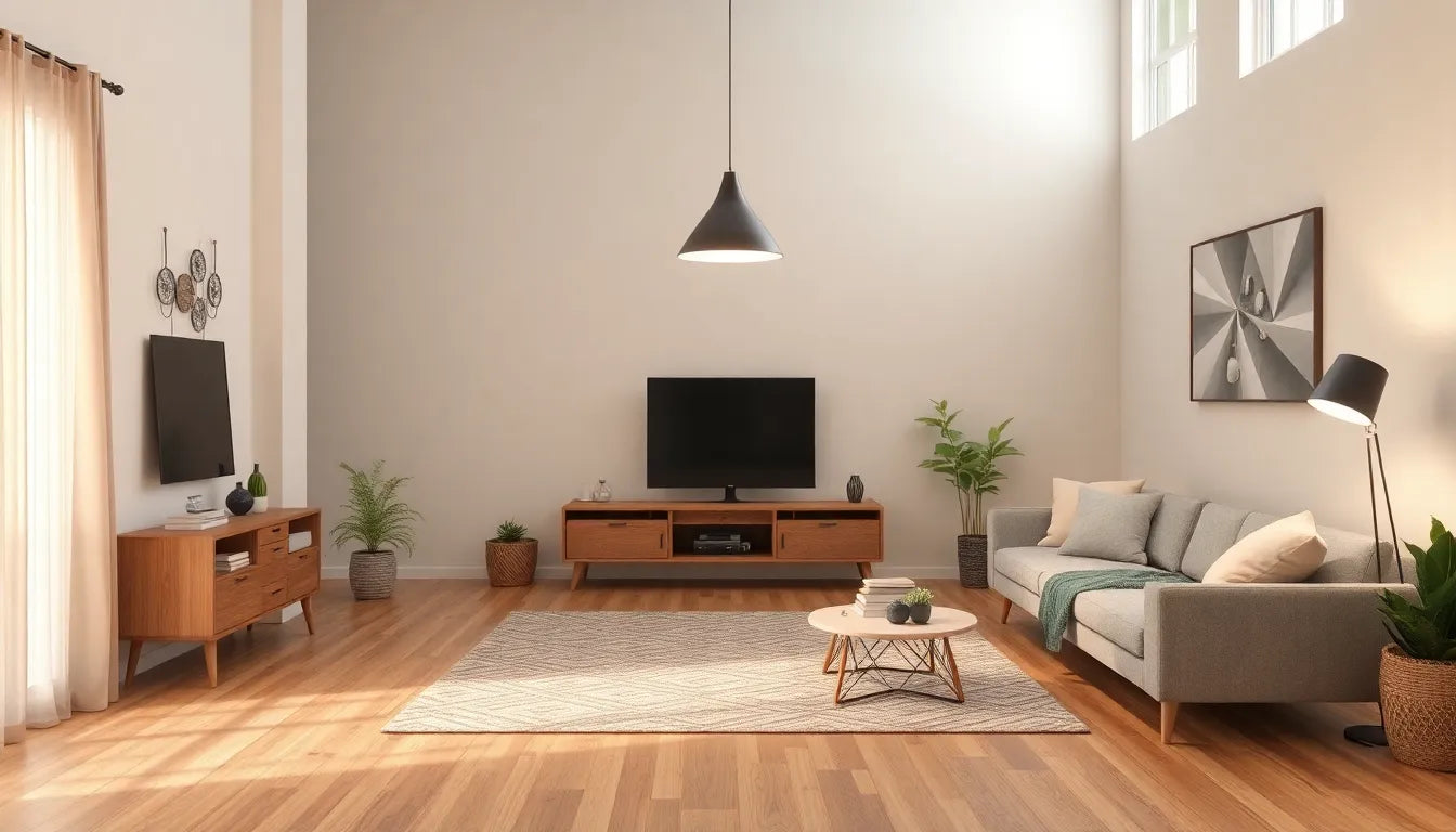 Skab hygge og stil med en led lyskæde til værelset - Illustration