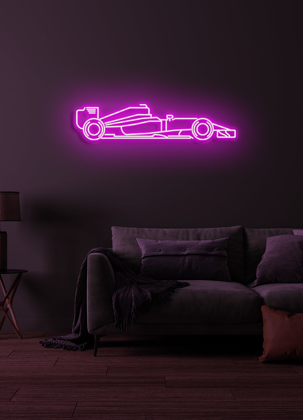 Formel 1 car - LED Neon skilt