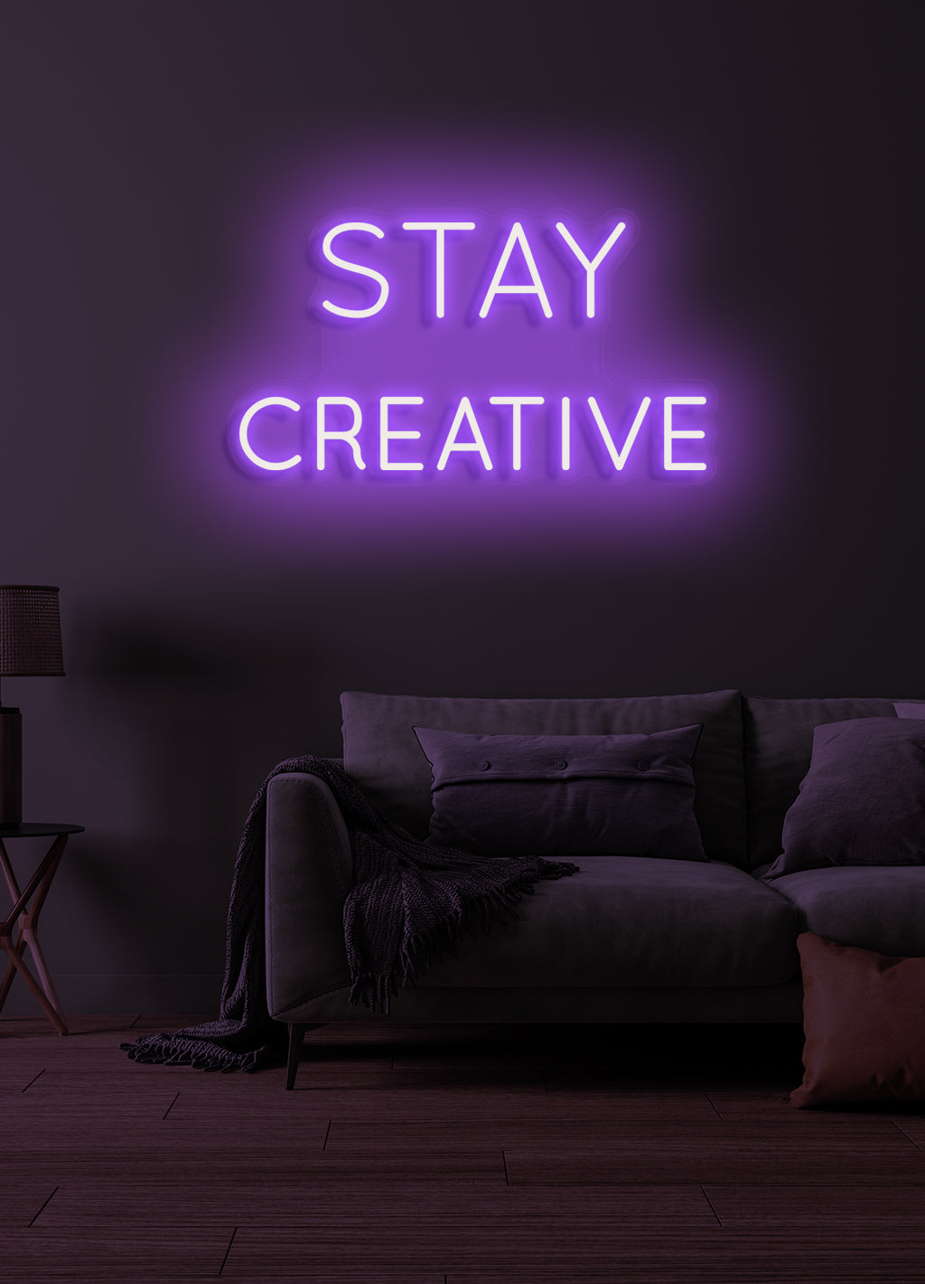 Stay creative - LED Neon skilt
