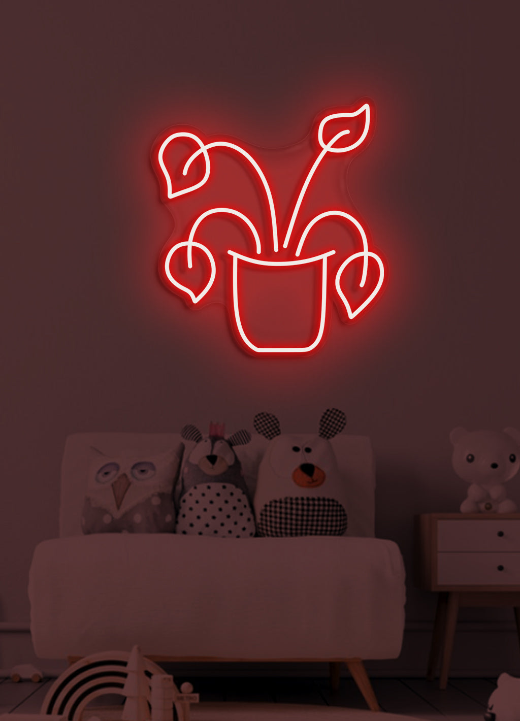 Plant - LED Neon skilt