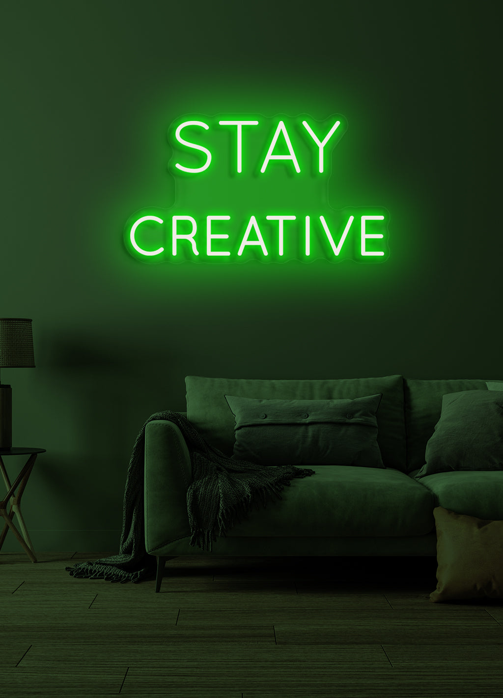 Stay creative - LED Neon skilt