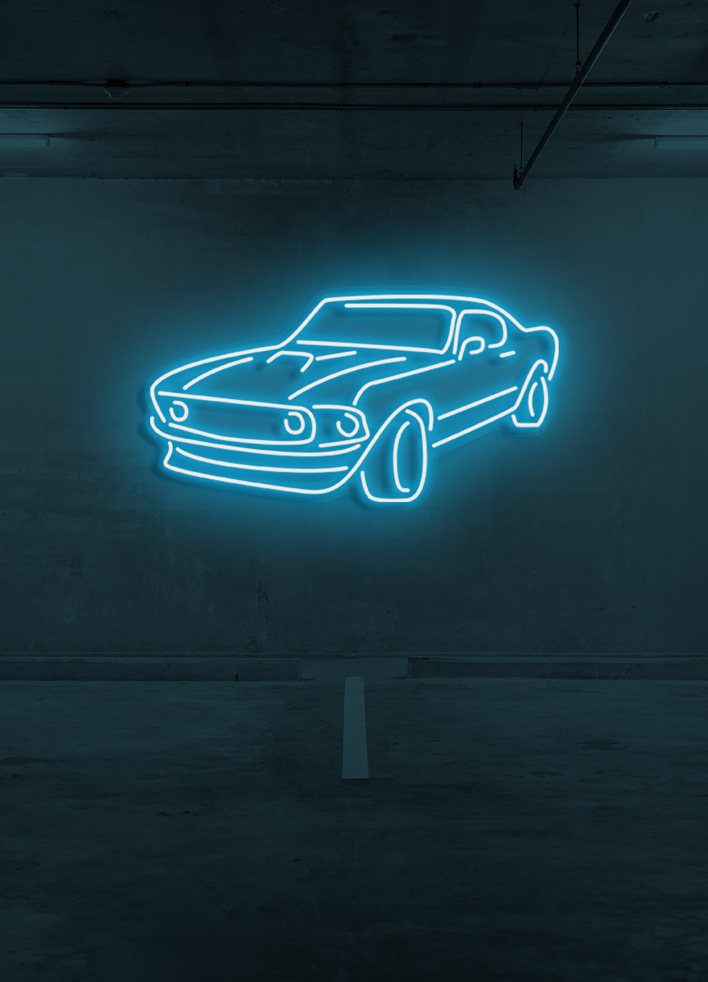 Car - LED Neon skilt
